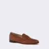 Suede moccasins, brown