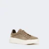 Suede sneakers, mud