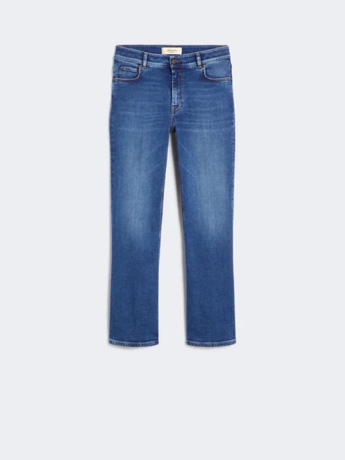 Super stretch denim skinny jeans, navy