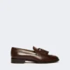 Tasselled leather loafers, cocoa Tasselled leather loafers, cocoa