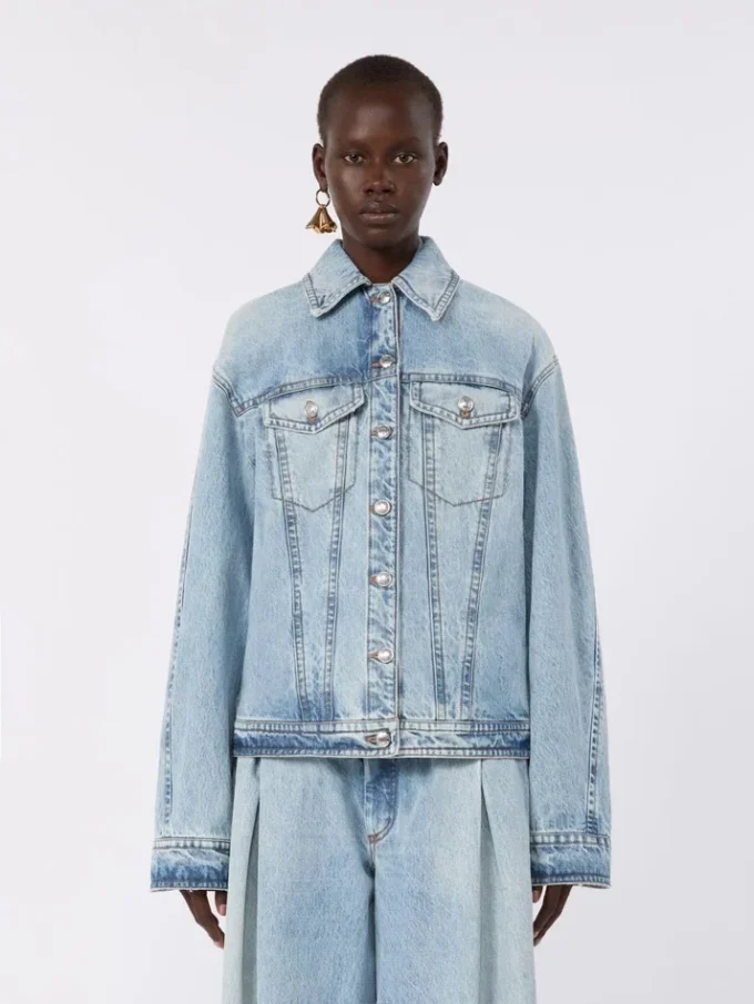 Two-piece denim jacket, midnightblue