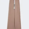 Wide-fit jersey trousers, pink