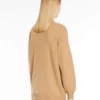 Wool and cashmere jumper, camel