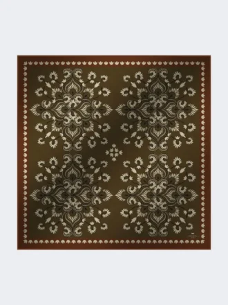 Wool and silk stole, caramel Wool and silk stole, caramel