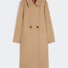 Wool robe coat, camel Wool robe coat, camel