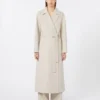 Wool robe coat, sand Wool robe coat, sand