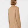 Zibeline camel olimpia jacket, camel