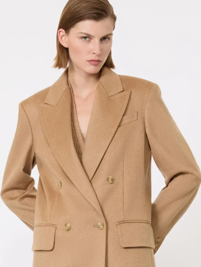 Zibeline camel olimpia jacket, camel
