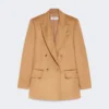 Zibeline camel olimpia jacket, camel